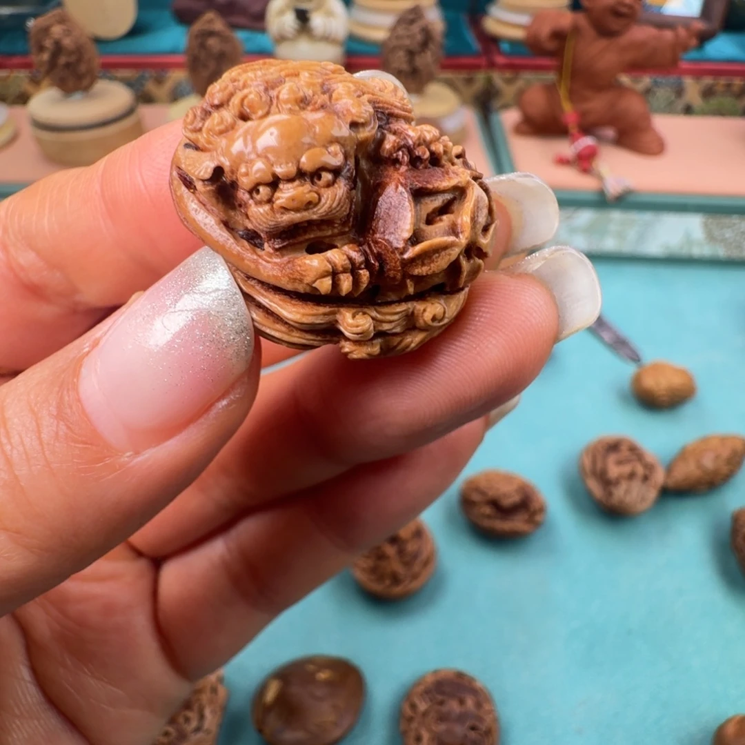 橄榄核手串/手链核潮核雕手工制作