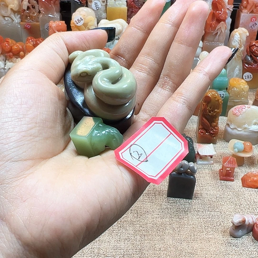 簧***城寿山石其他寿山石雕刻