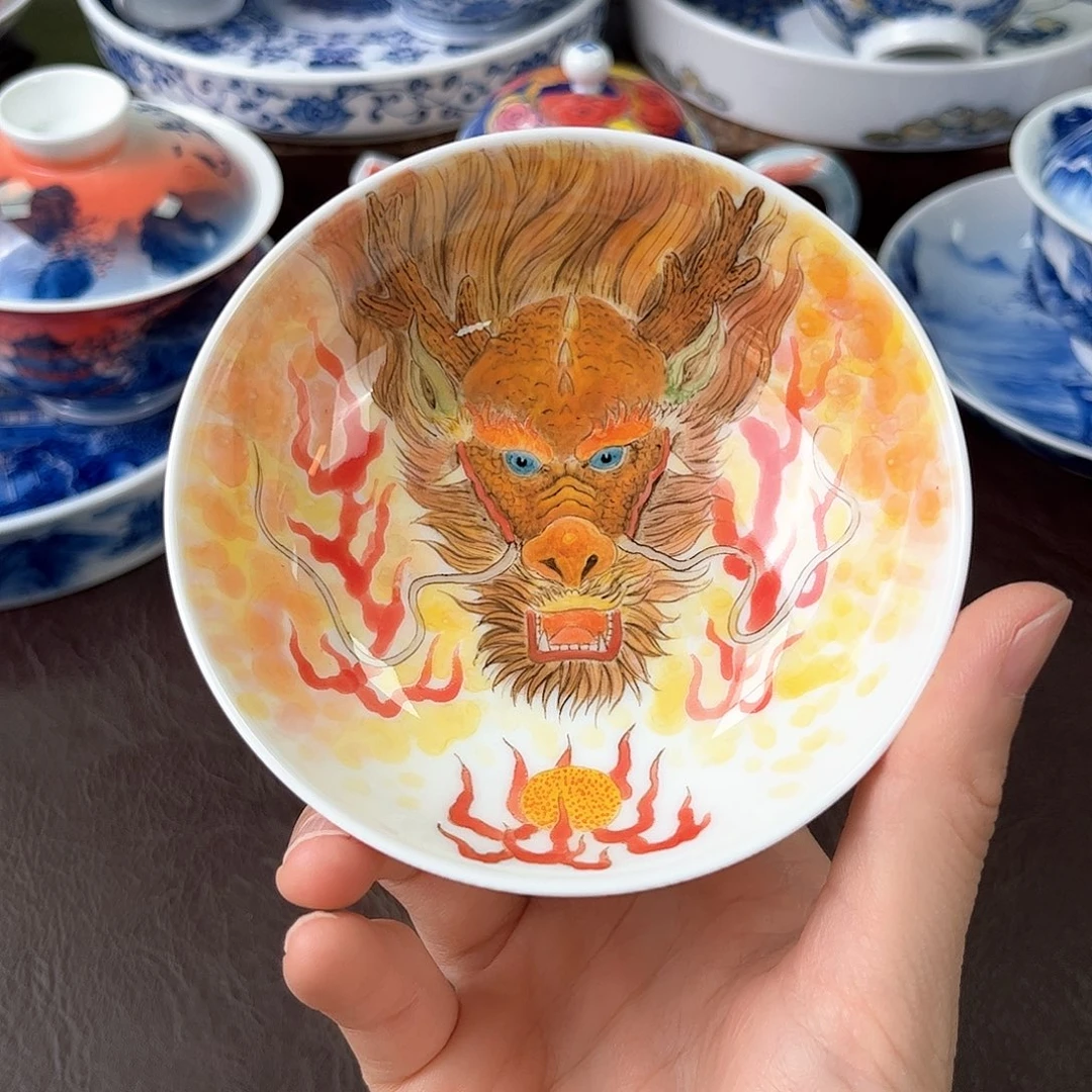 手绘高温瓷器瓷器