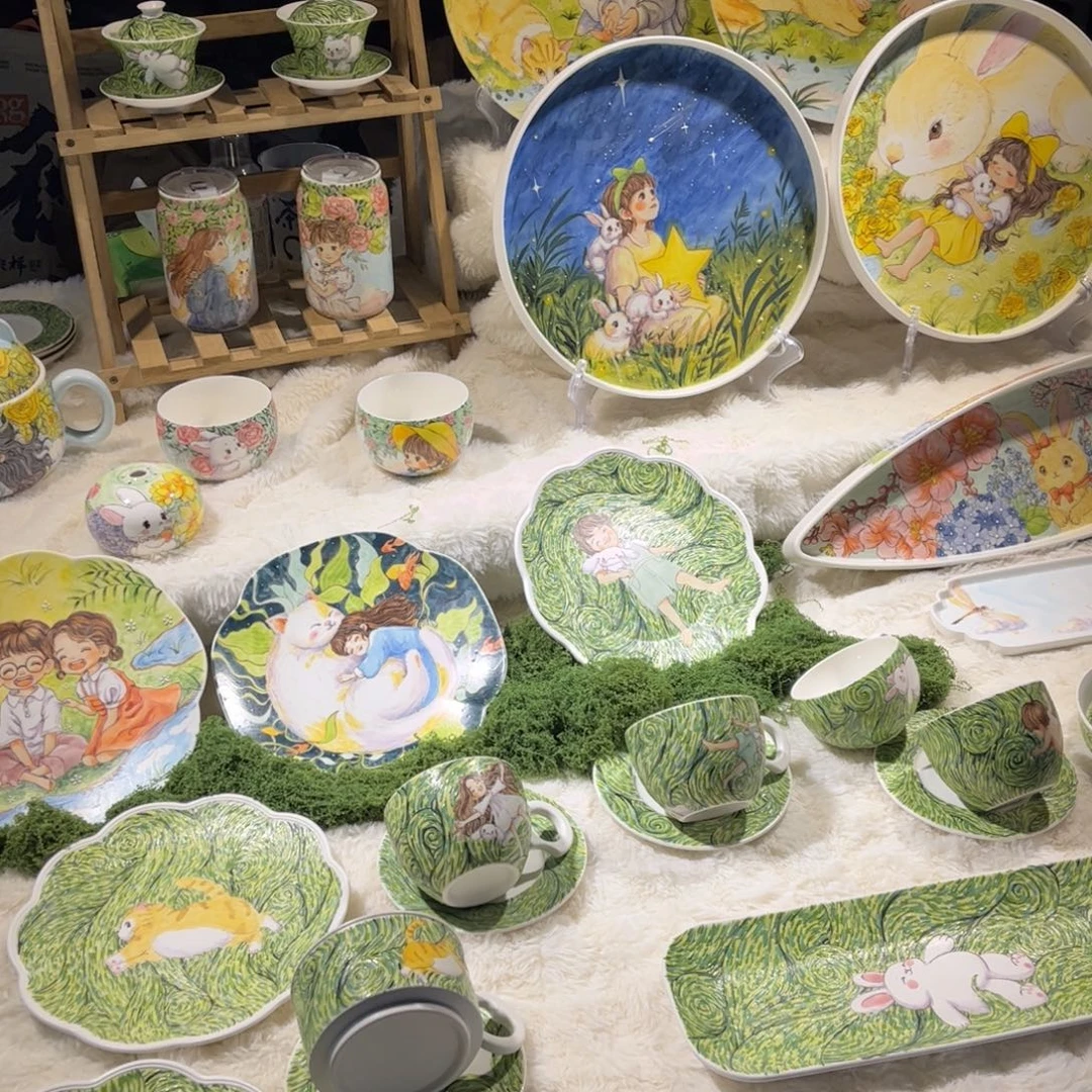 瓷片8814一起逛集市啦