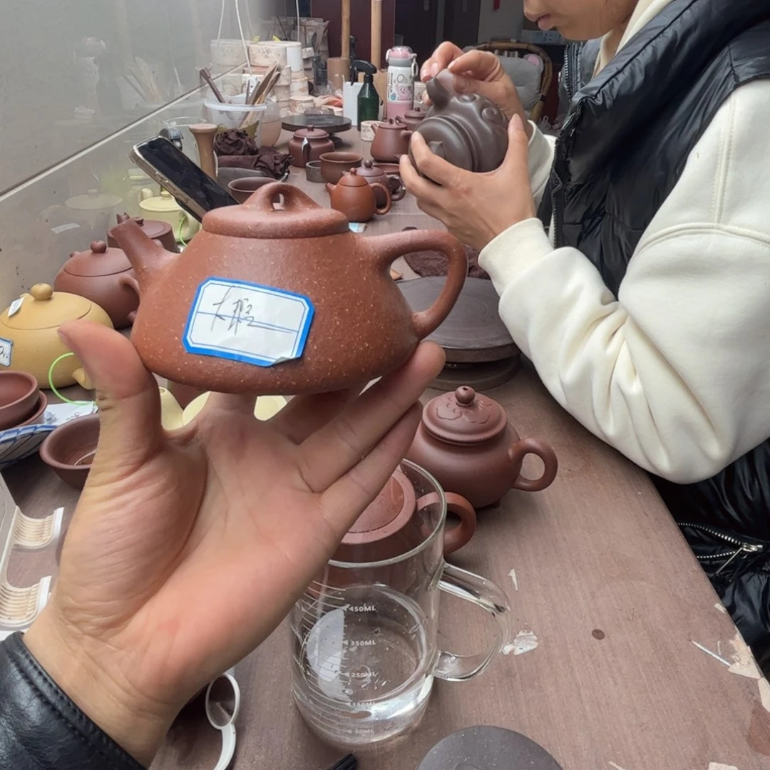 紫砂茶壶降坡泥子冶200左右瑕疵