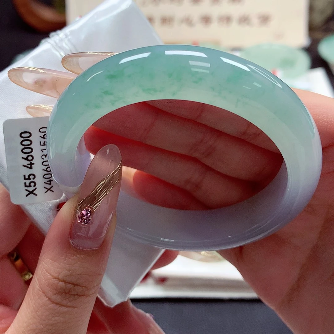 翡翠手镯未镶嵌22（11号）