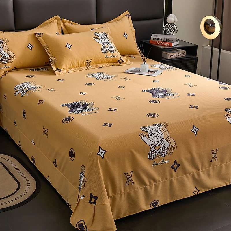 【2025单床单】加厚斜纹加厚柔软亲肤 小清新简约床群