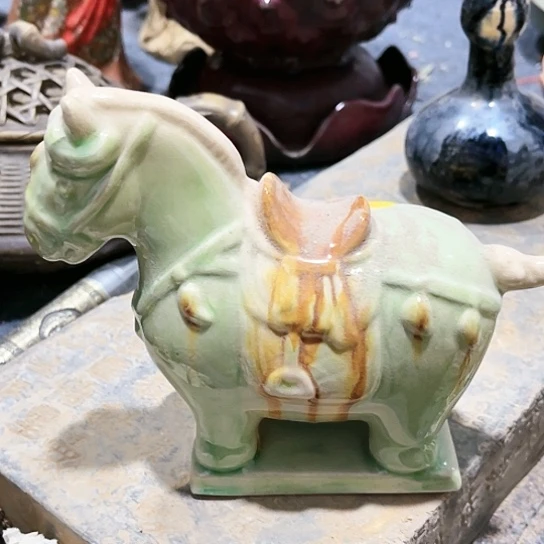瓦当摆件摆件茶桌茶台陶瓷