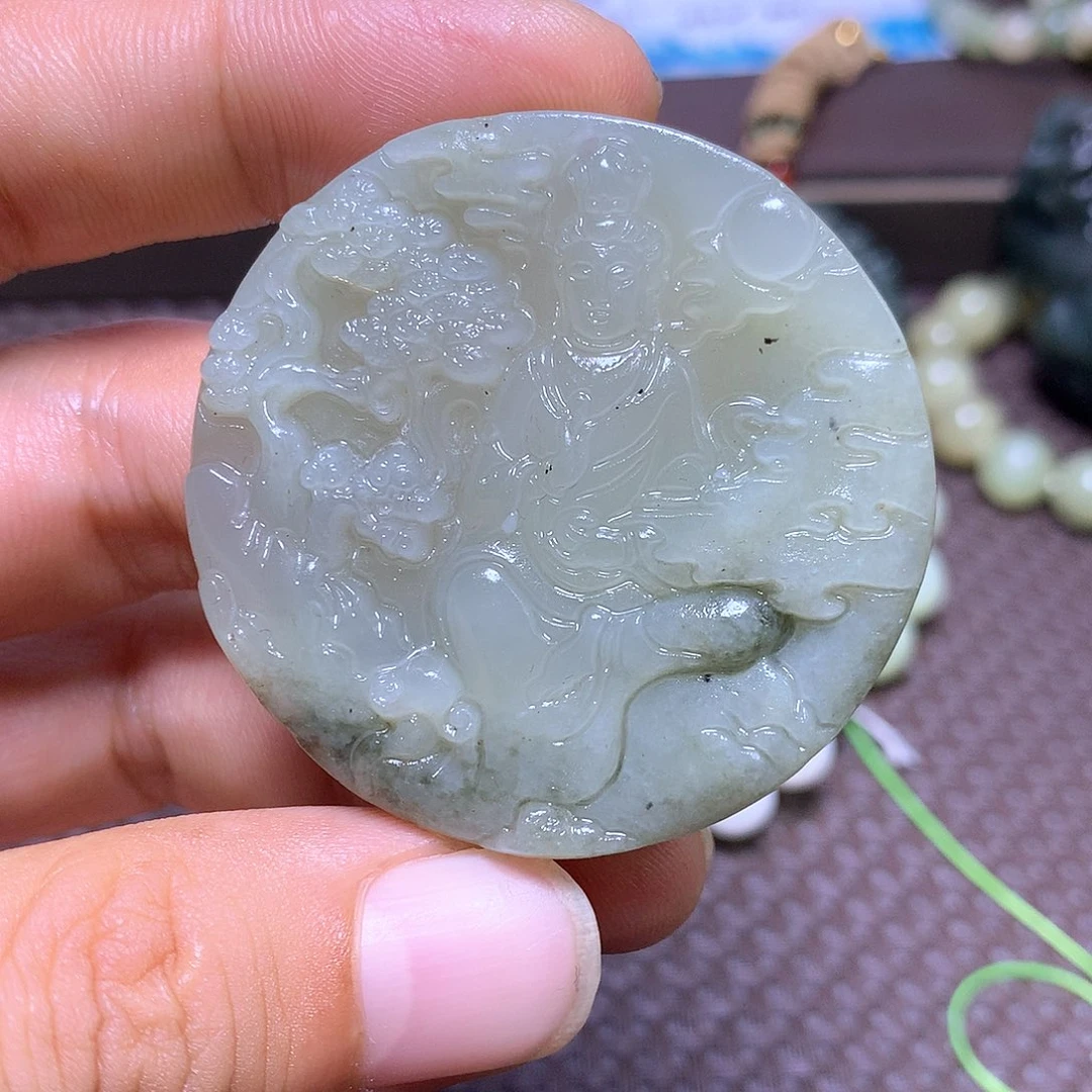 颈饰未镶嵌和田玉