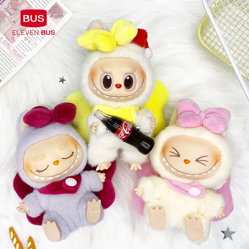 刘亦菲同款娃衣蝴蝶结背带拉布布娃衣拉布布可乐娃衣套装