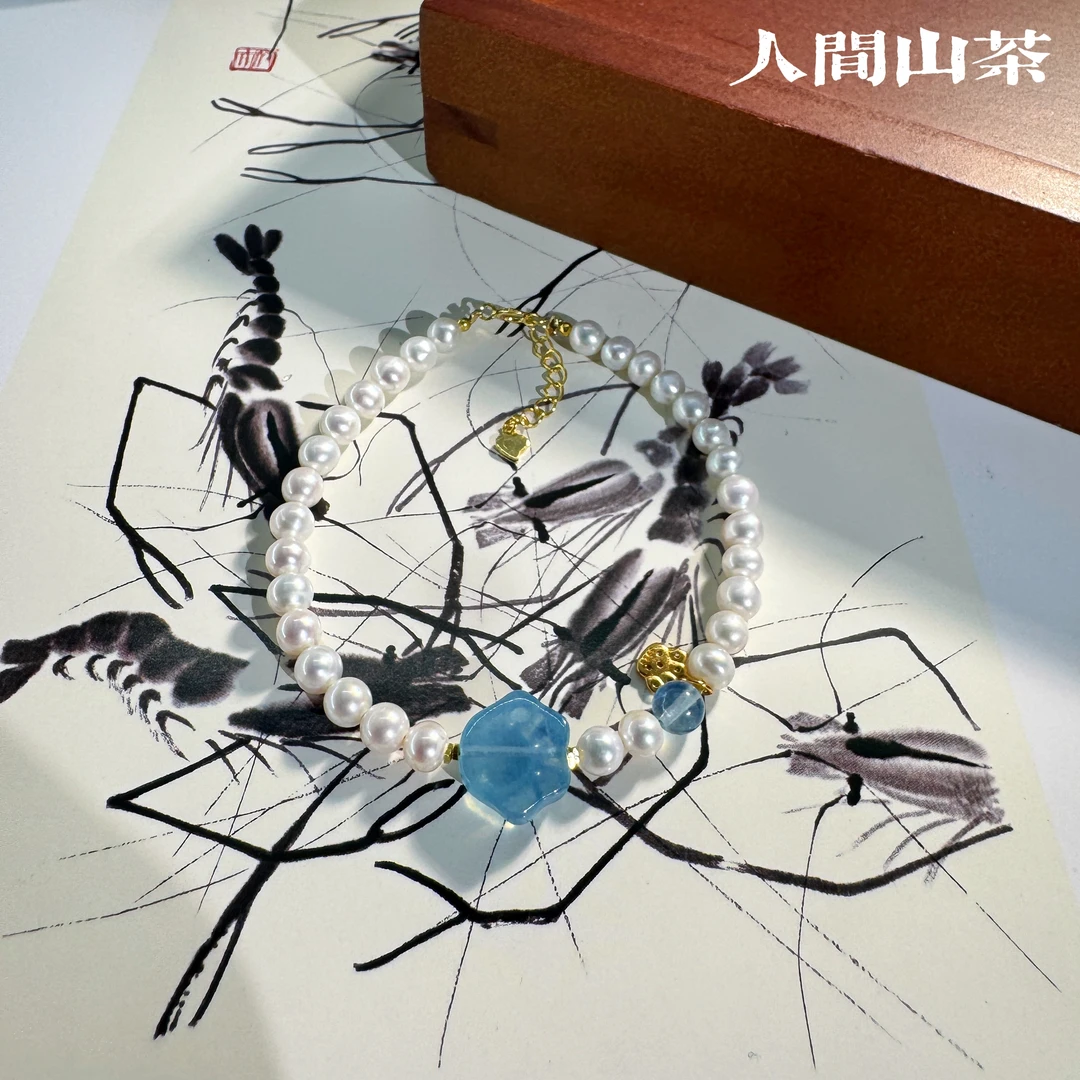 人间山茶 A15-2630 珍珠手链