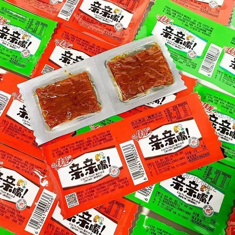 【个人单o】佳龙亲亲嘴辣片 一个麻麻=一个解馋辣嘴小零食