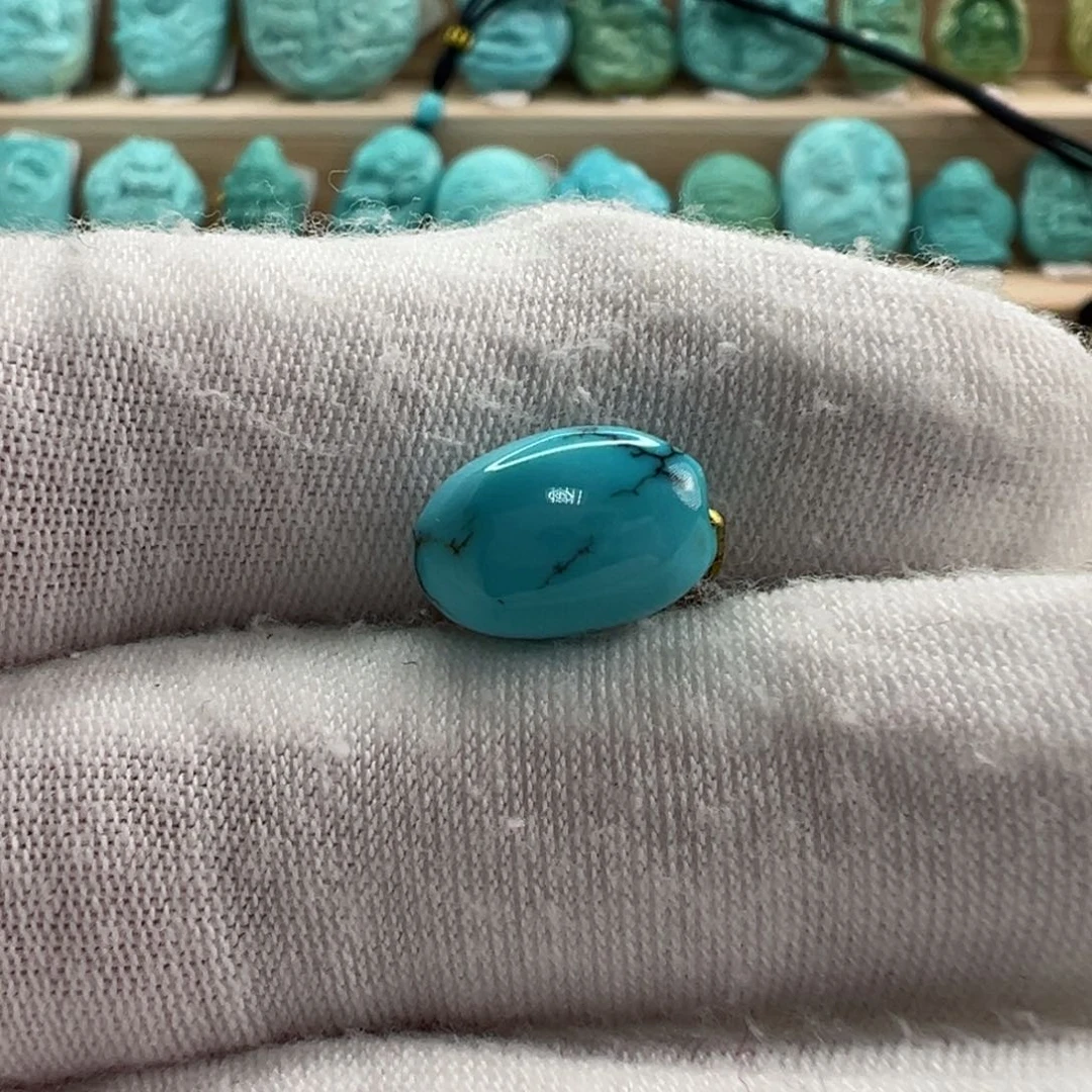 未镶嵌绿松石随形 9mm