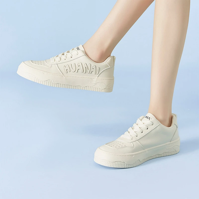 小白鞋春季新款时尚百搭夏季透气春季厚底休闲鞋【LP】