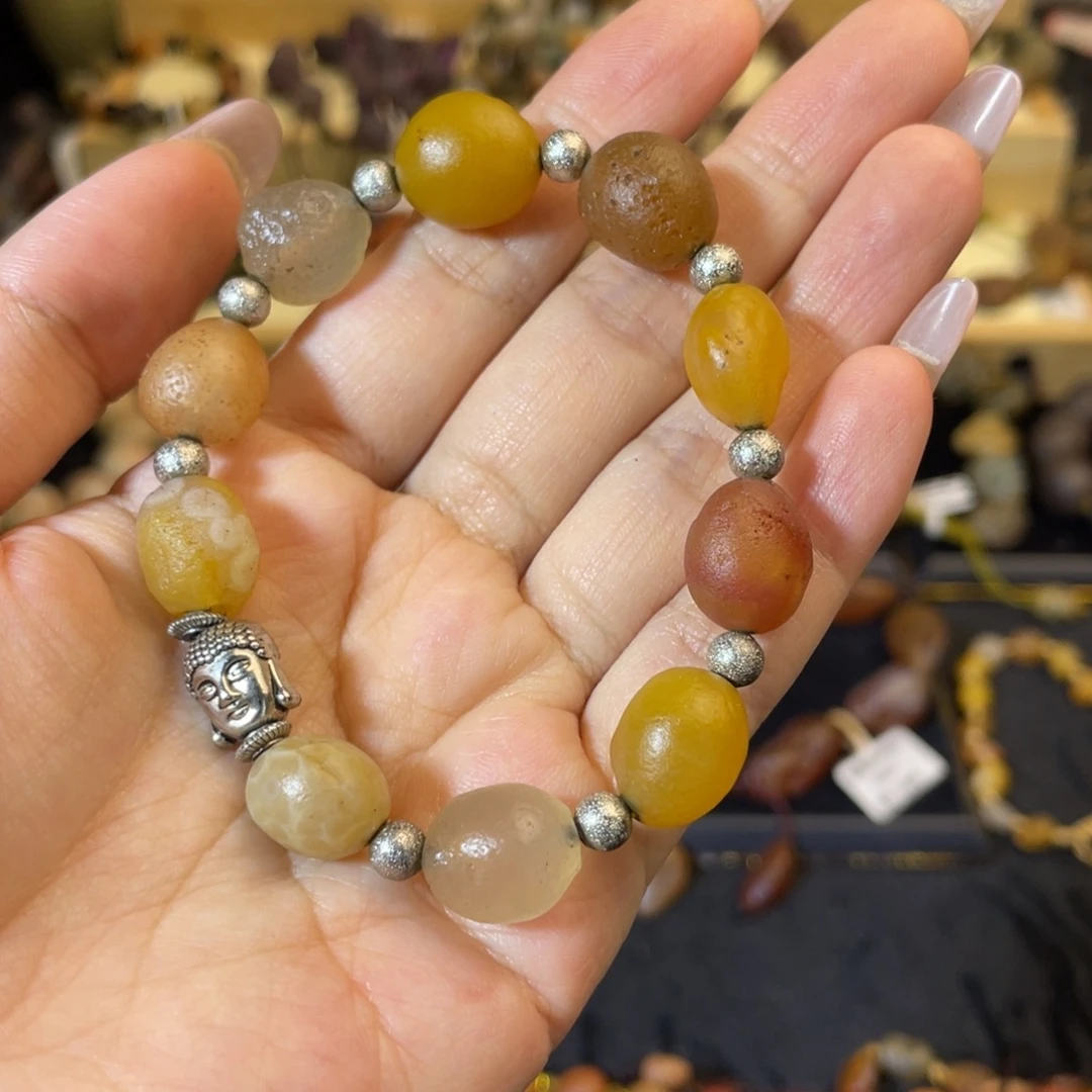 玛瑙/玉髓未镶嵌手链