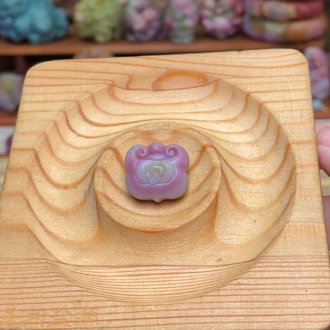 玛瑙/玉髓珠宝半成品未镶嵌?***✿盐源玛瑙如意