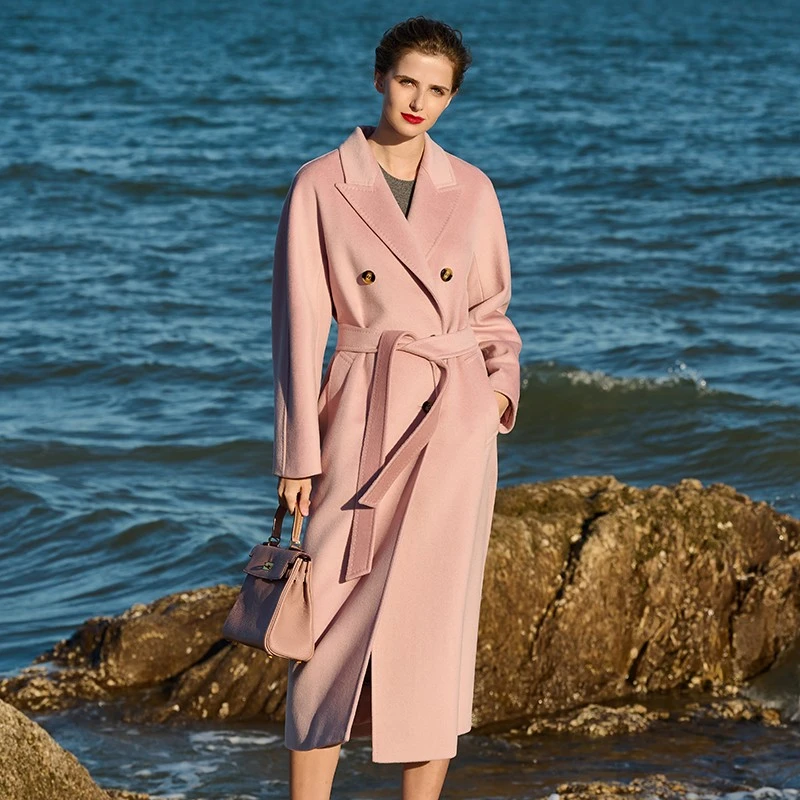 活动款-【RIZ】混合-1103-秋冬时尚女士气质复古中长款外套大衣