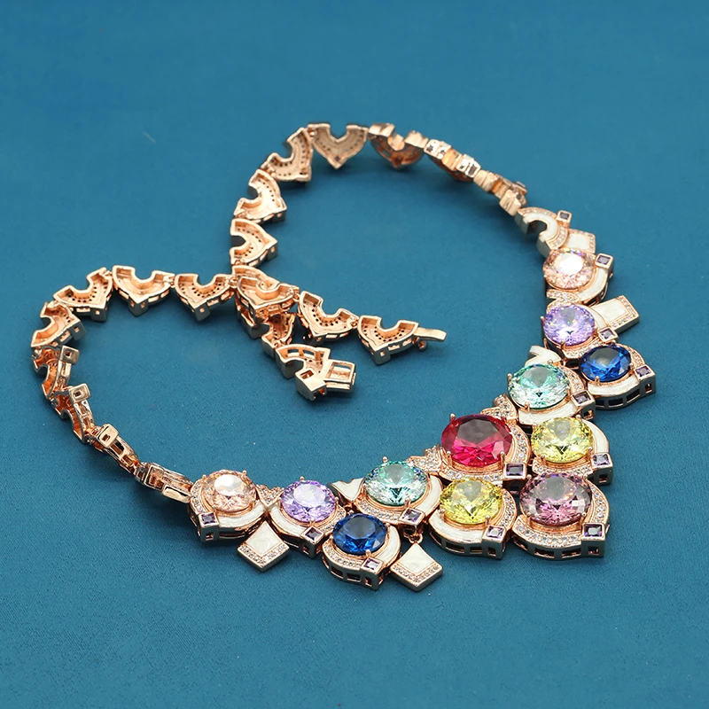 【高级定制】收藏级轻奢时尚设计项链x035