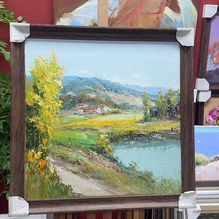 油画6868油画作品入选全国美展