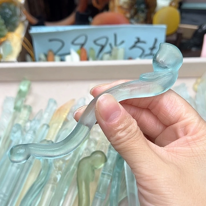 和田玉未镶嵌发簪