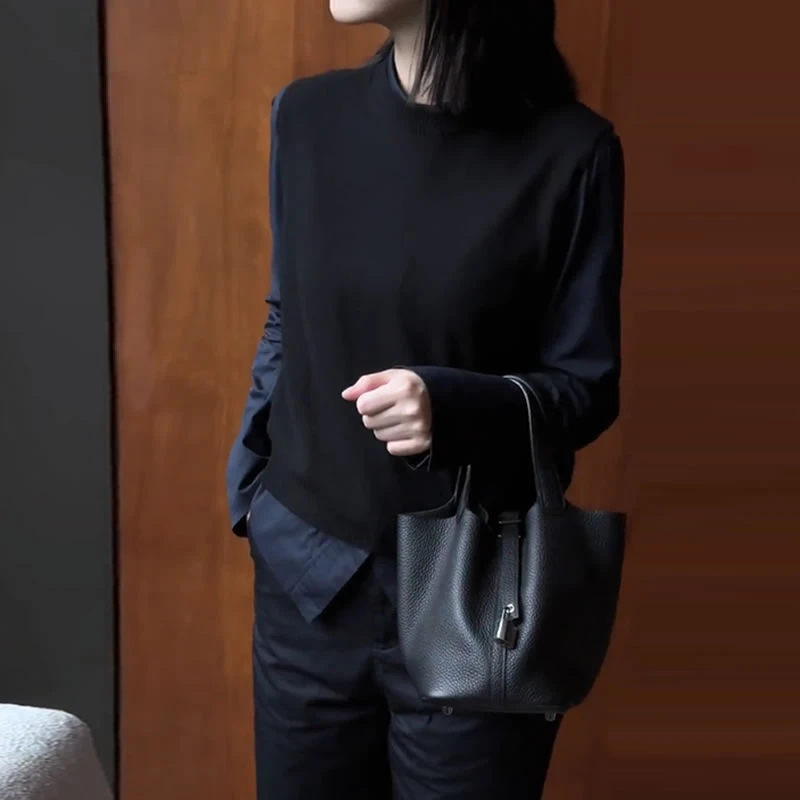 【有运费险】气质通勤职业装衬衫女长袖2025秋季新款净色简约上衣