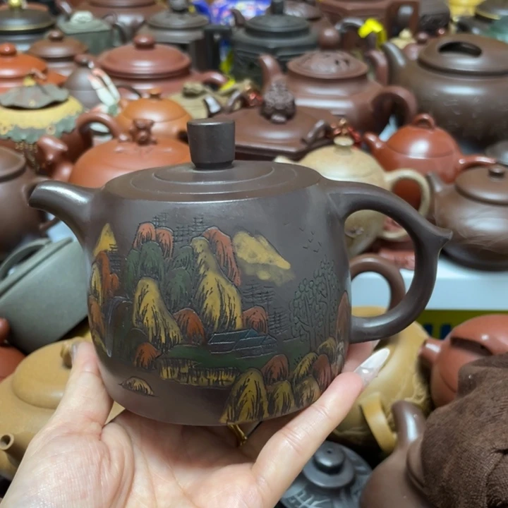 茶壶紫砂紫砂艺术作品