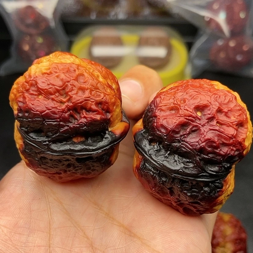 【闪购商品】把件文玩核桃43尺霸王蟾