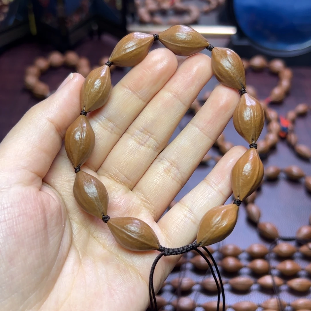 橄榄核手串/手链油 红皮 1.3 2.2左右