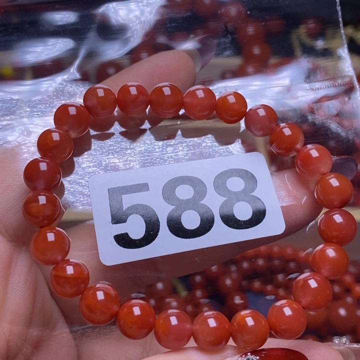 南红玛瑙手链未镶嵌S****u