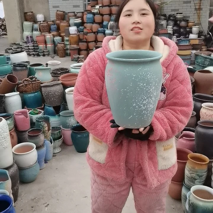 红陶口21高28瑕疵