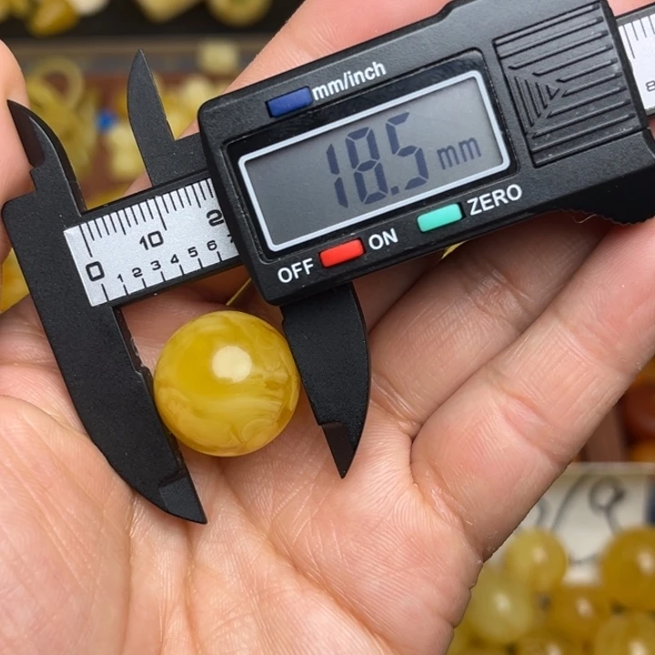 蜜蜡未镶嵌珠宝奇石天然蜜蜡散珠微瑕一粒188