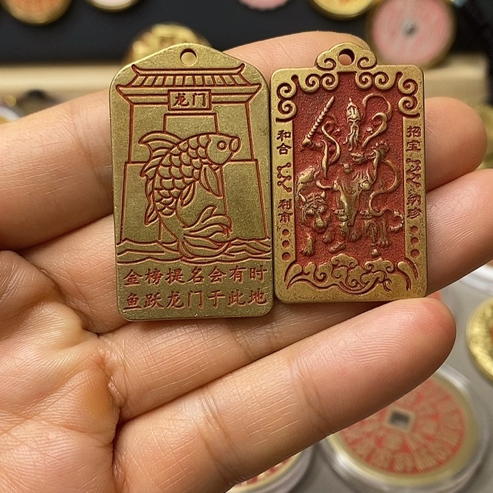 铜现代仿制工艺文创铜币