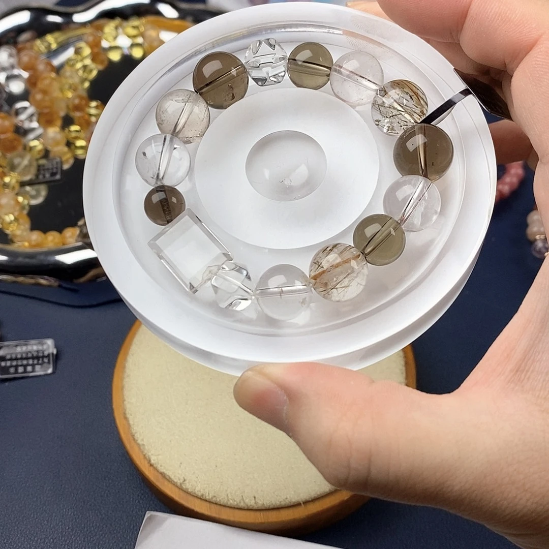 银S925镶嵌手链水晶