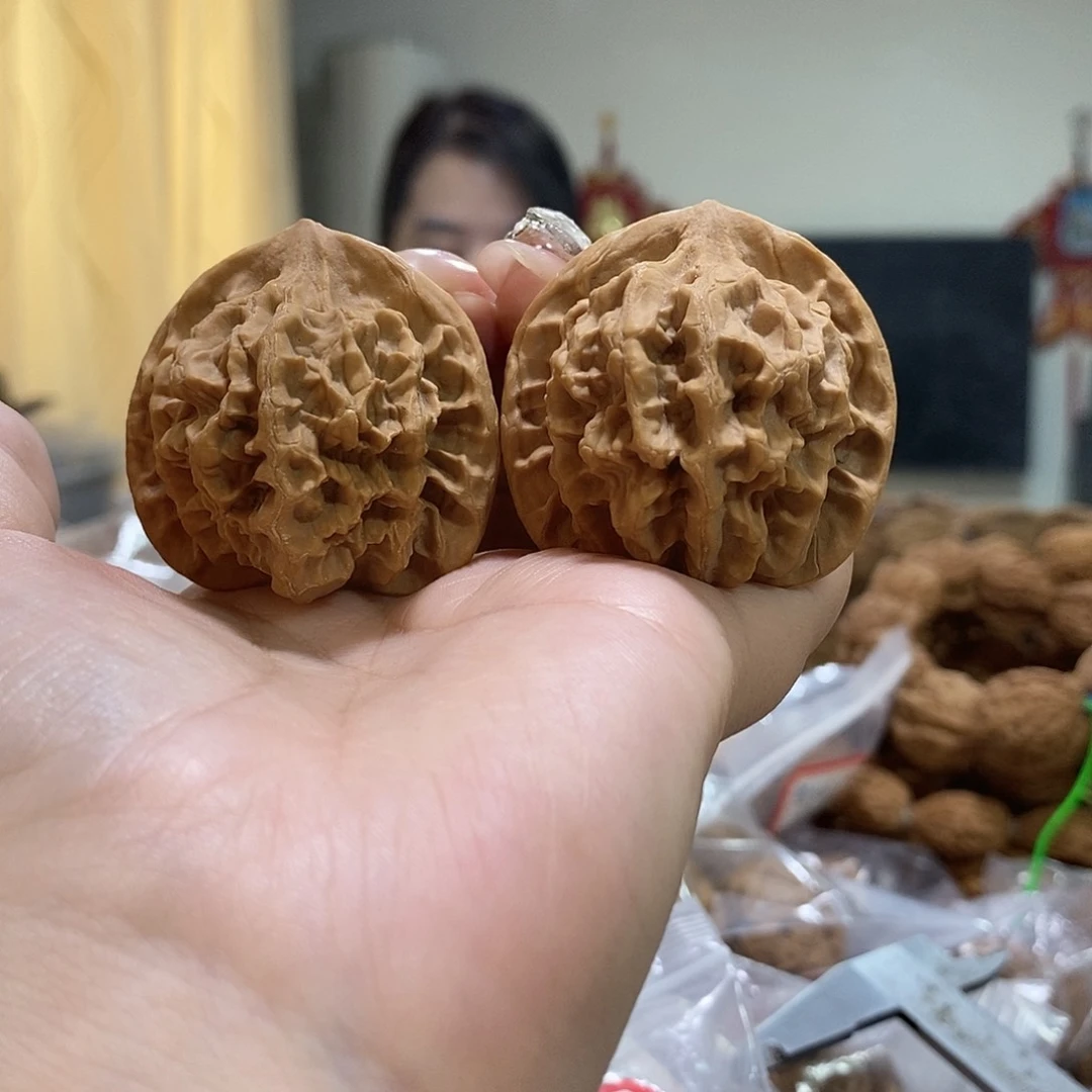 把件文玩核桃42龙鳞纹