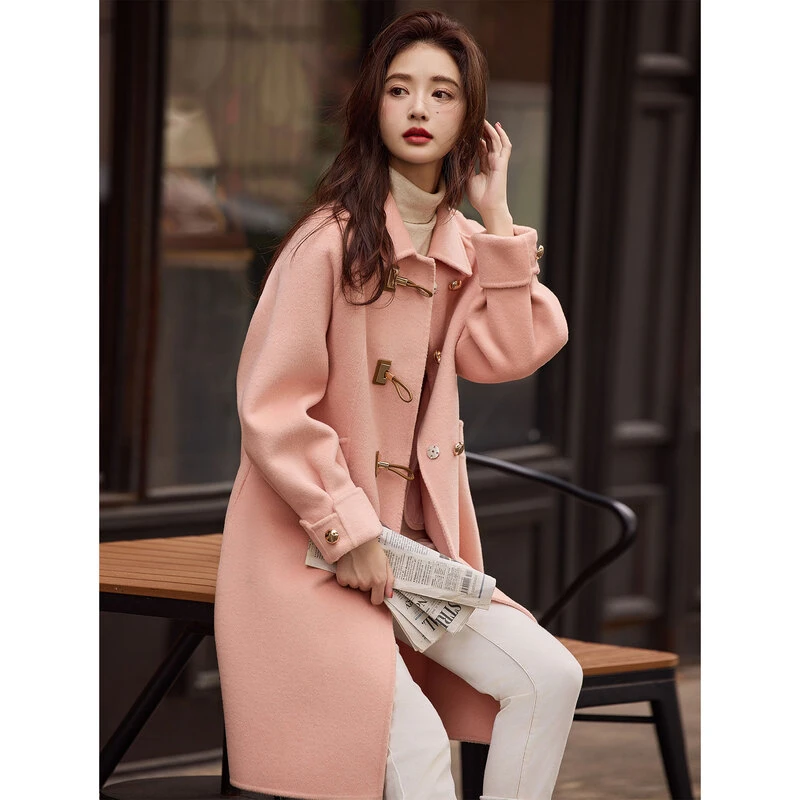 时尚毛呢外套SXN23019