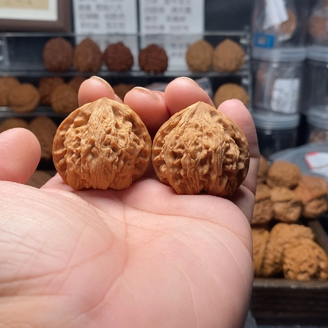 文玩核桃龙纹印37-372