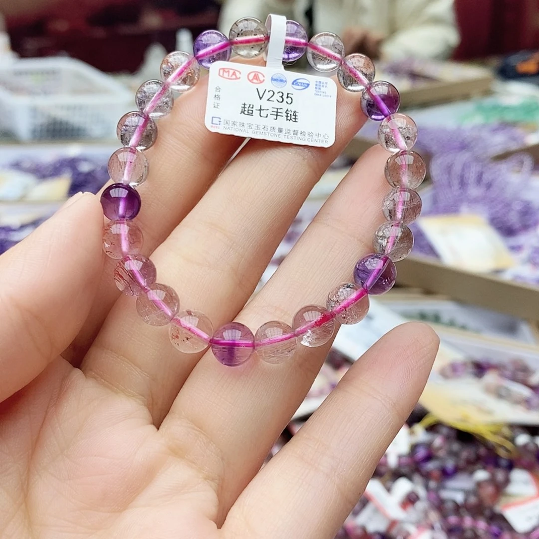 水晶手链未镶嵌V235超七