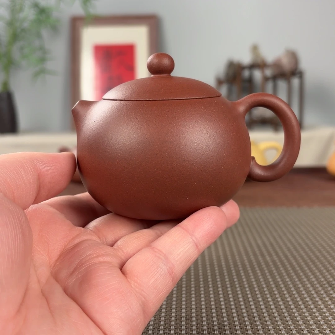 紫砂茶壶黄龙山原矿紫砂壶220