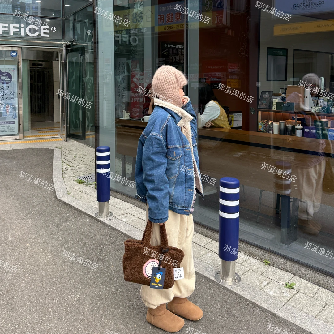 《韩国正品》NO退/翻领牛仔外套/0116/