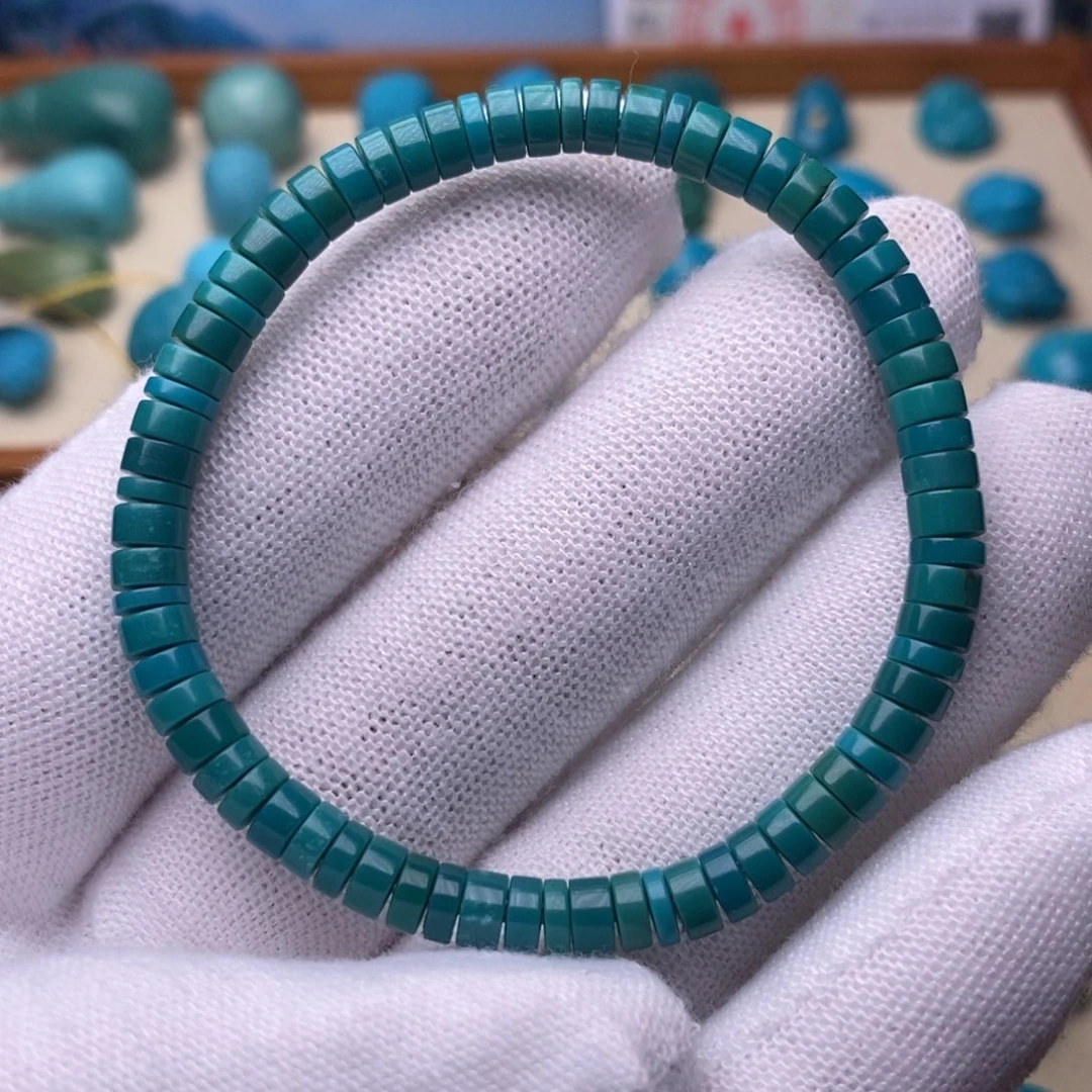 绿松石未镶嵌绿松石直切5