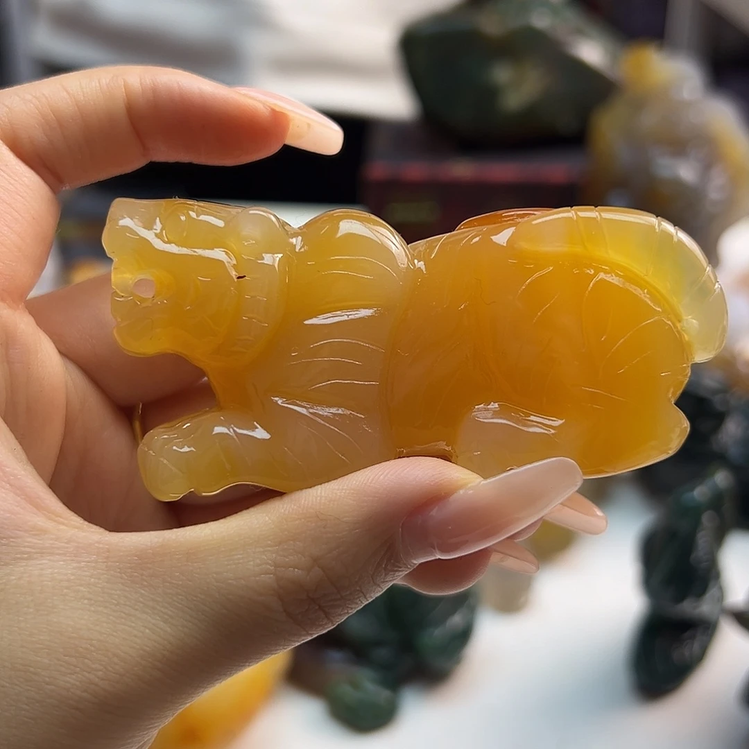 玛瑙/玉髓未镶嵌项链