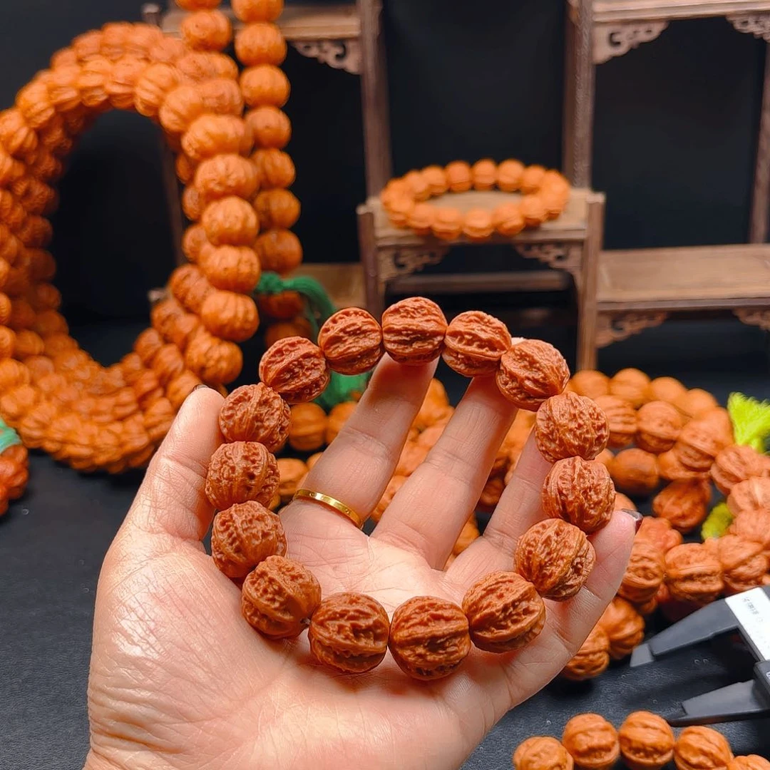 文玩核桃吊坠我***来核桃手串