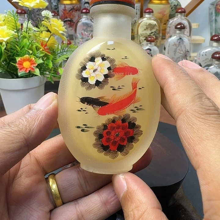 不***多鼻烟壶内画工艺品包邮