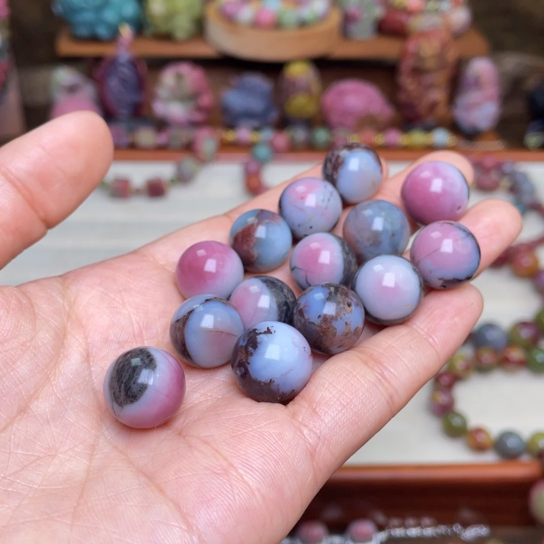 玛瑙/玉髓珠宝半成品未镶嵌仓*盐源玛瑙石包玉