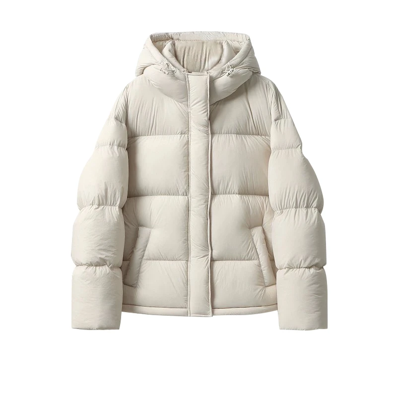 2024新款韩版泡芙羽绒服女流行爆款小个子面包服宽松外套