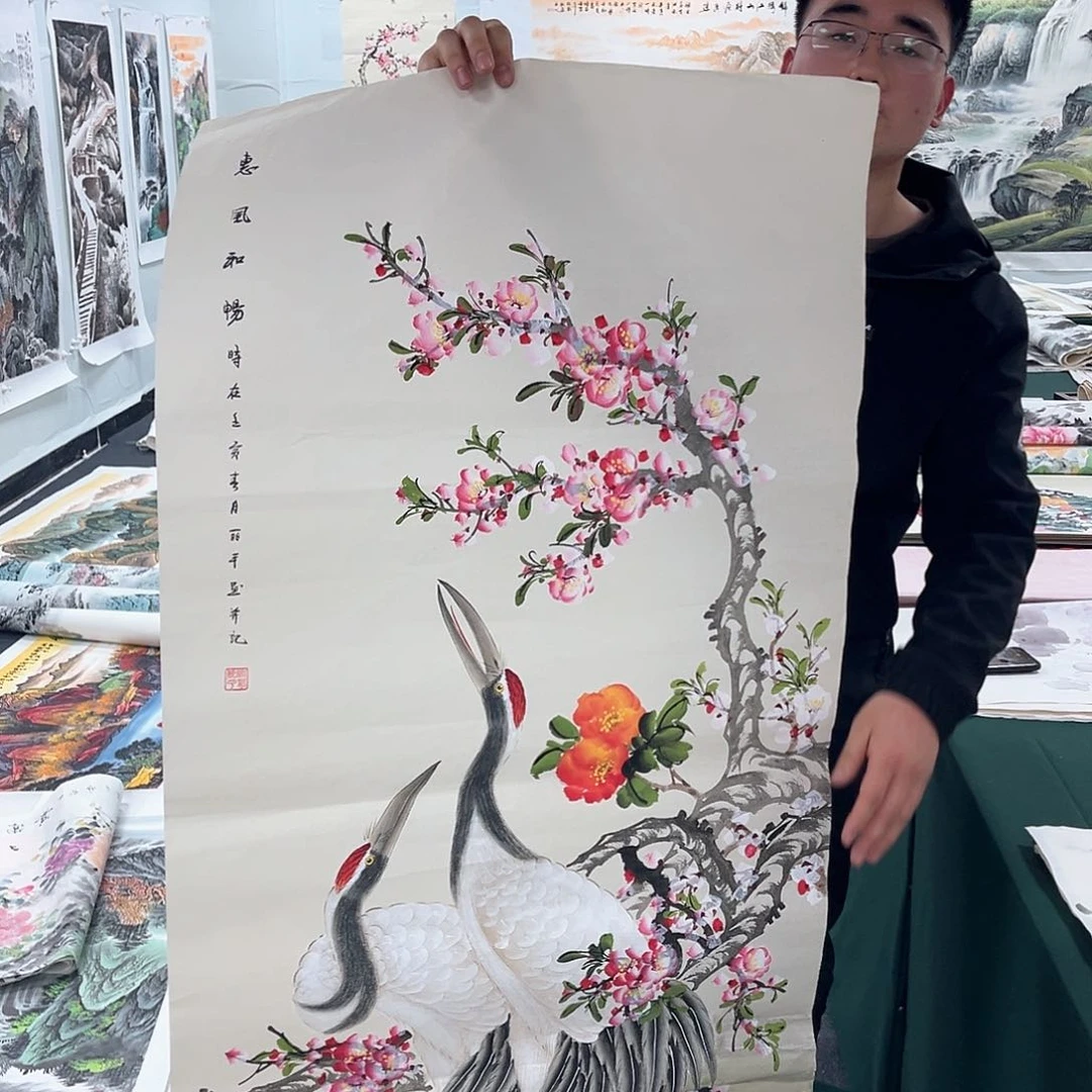 国画宣纸国画作品纯手绘