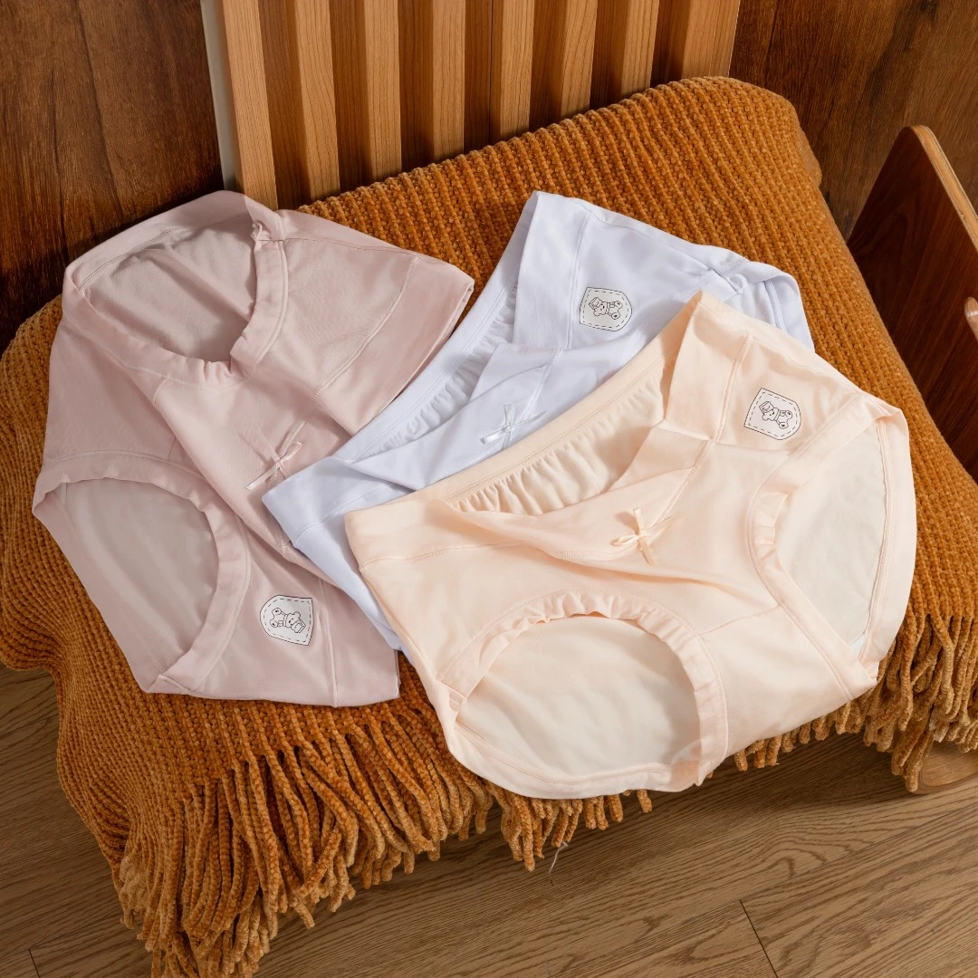 10A抗菌孕妇低腰内裤V型托腹大码舒适透气孕早中晚期女士孕期专用