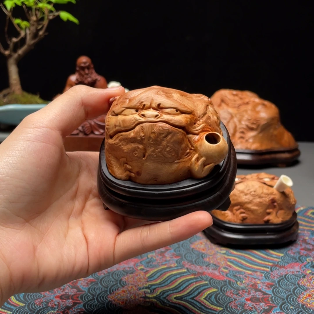 宝***灯荔枝木荔枝木金蟾香炉