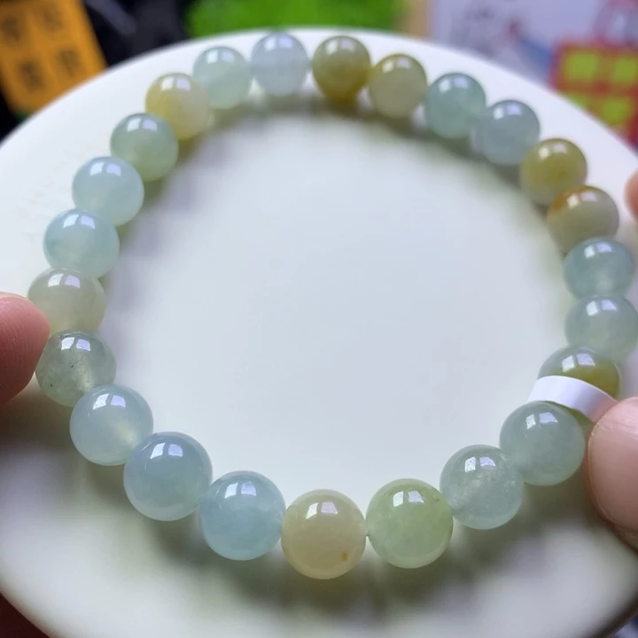 未镶嵌手串翡翠卡8