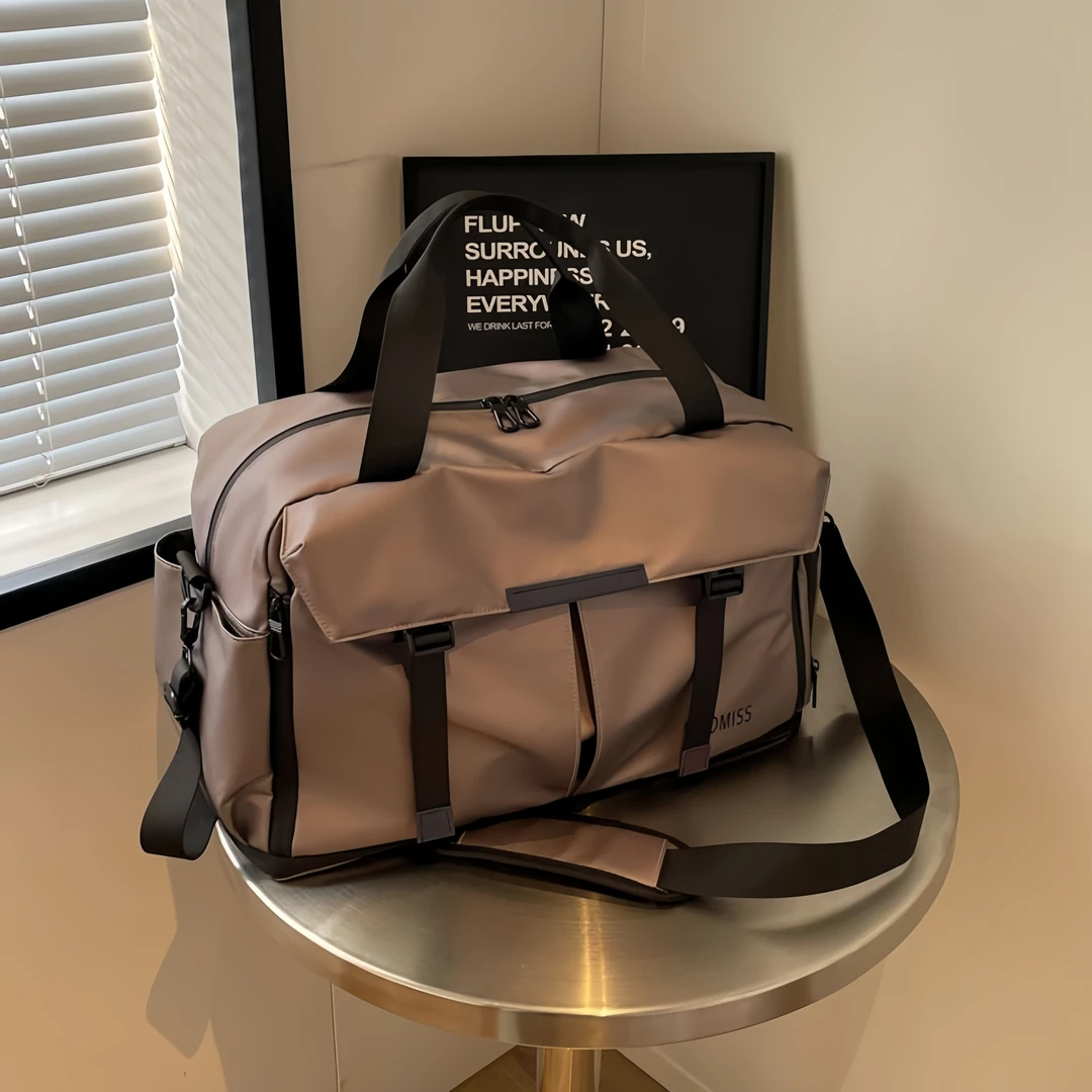 探屿大容量手提旅行包女行李包男短途出差旅游包运动健身包登机包