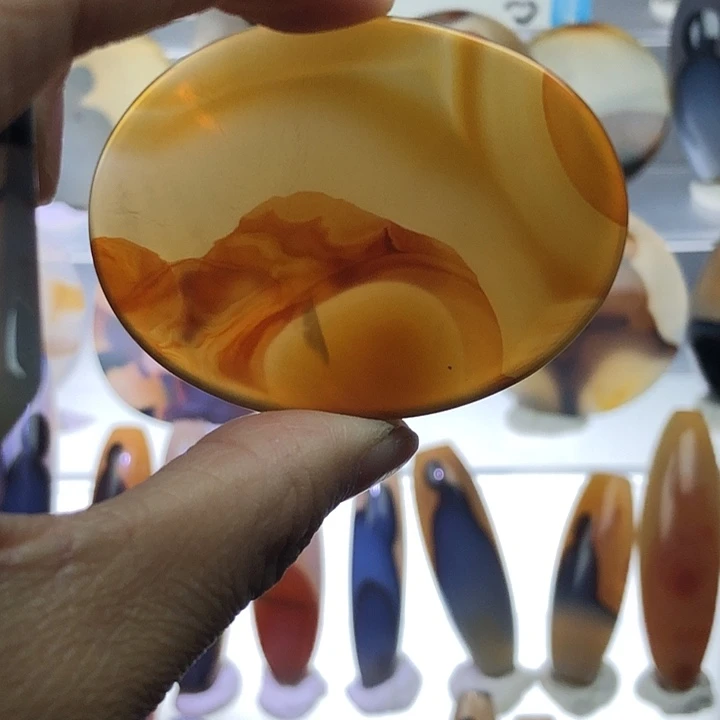 查罗石未镶嵌珠宝半成品137