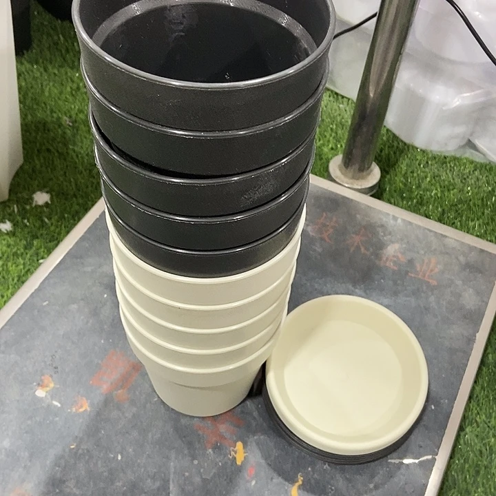 塑料HT-9口12.5高11混色带拖10个