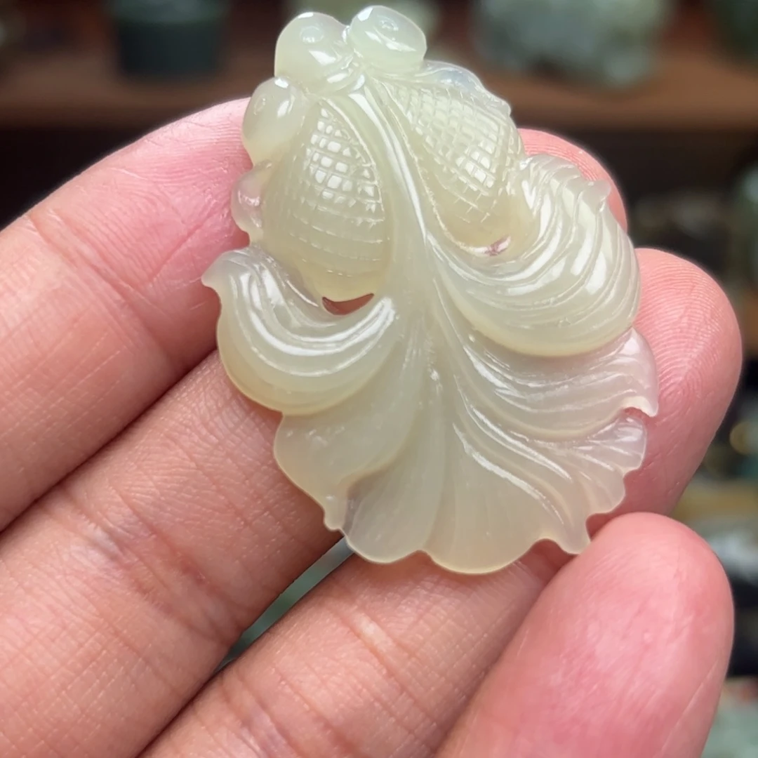 颈饰未镶嵌和田玉