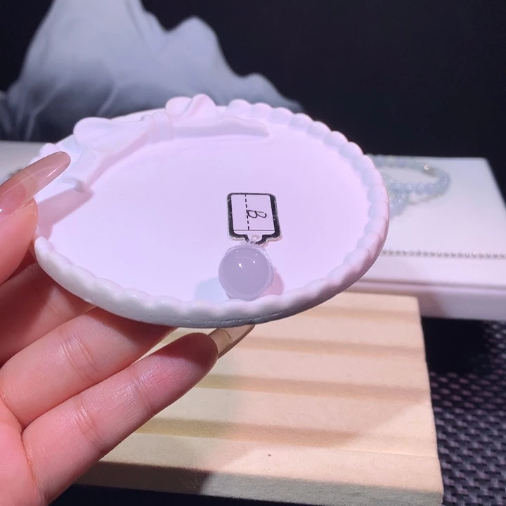 翡翠散珠翡翠冰紫卡12